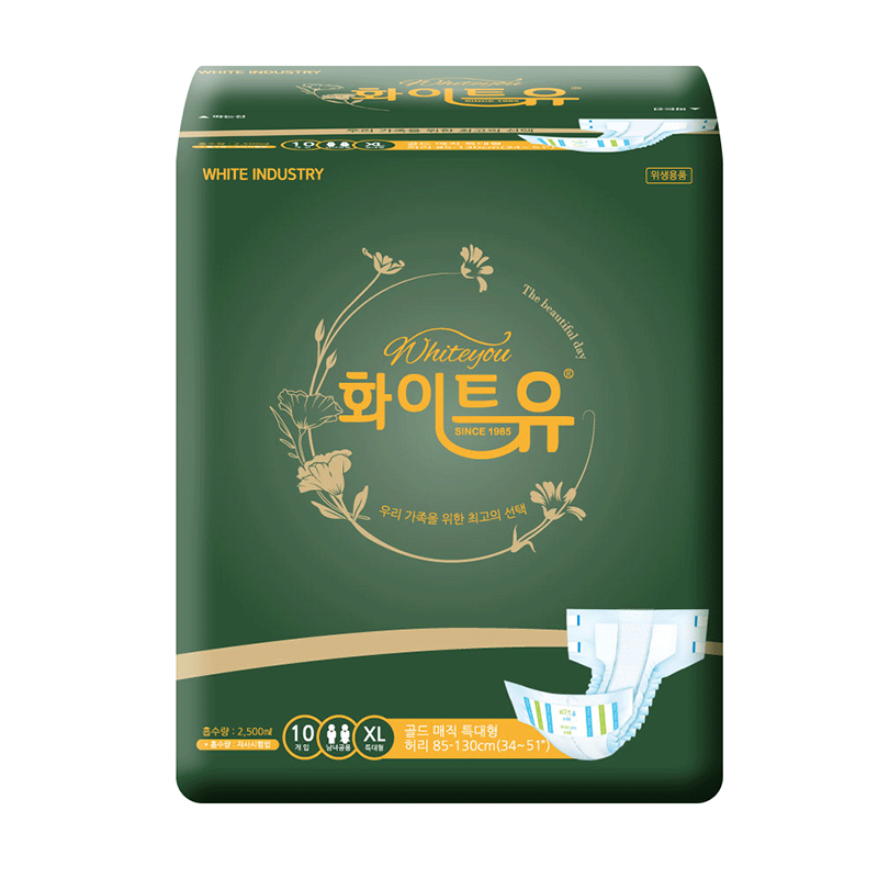 화이트유 골드 매직 특대형 (8팩*10매)(제조사직배)