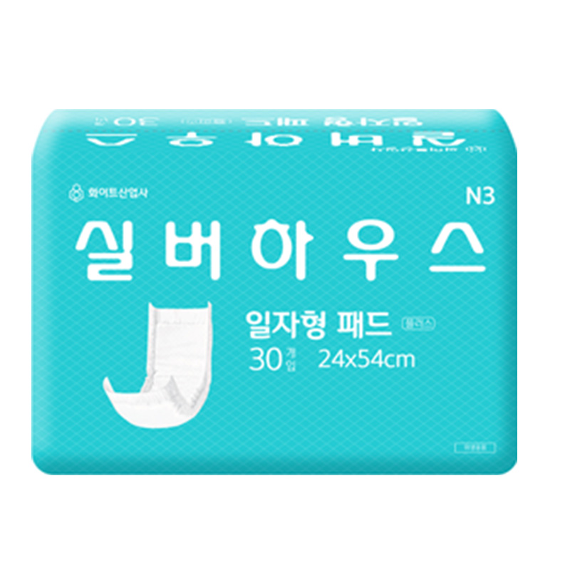 실버하우스 일자형 패드 (10팩*30매)