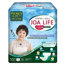 기저귀 조아라이프 일반형 대형(1box=10팩=100매)