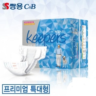 기저귀 키퍼스 테이프 프리미엄타입 특대형(10*8)