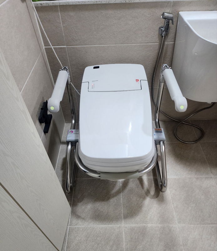 안전손잡이 MSH-508 (넓은변기용)(제조사 오전 10:30 마감)