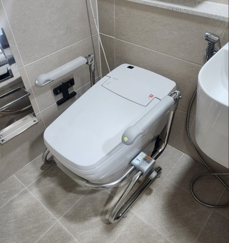 안전손잡이 MSH-508 (넓은변기용)(제조사 오전 10:30 마감)